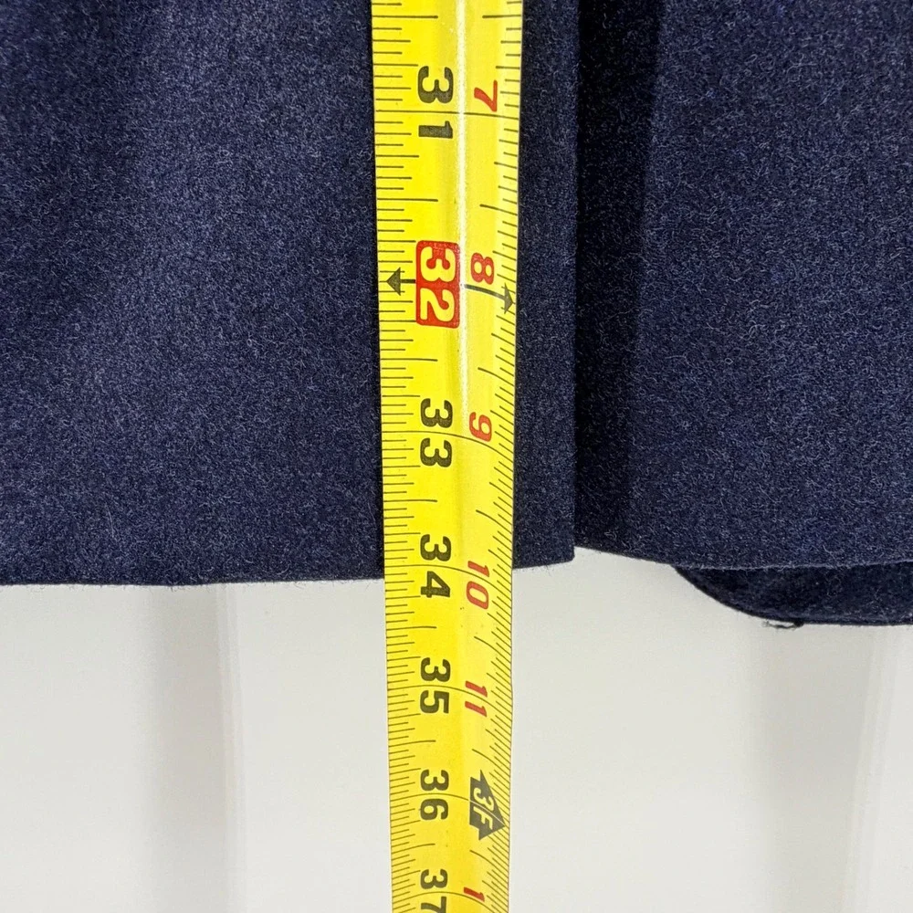 JB Britches Sport Coat Mens 52 L Navy Loro Piana Wool Cashmere Suede Elbow Patch
